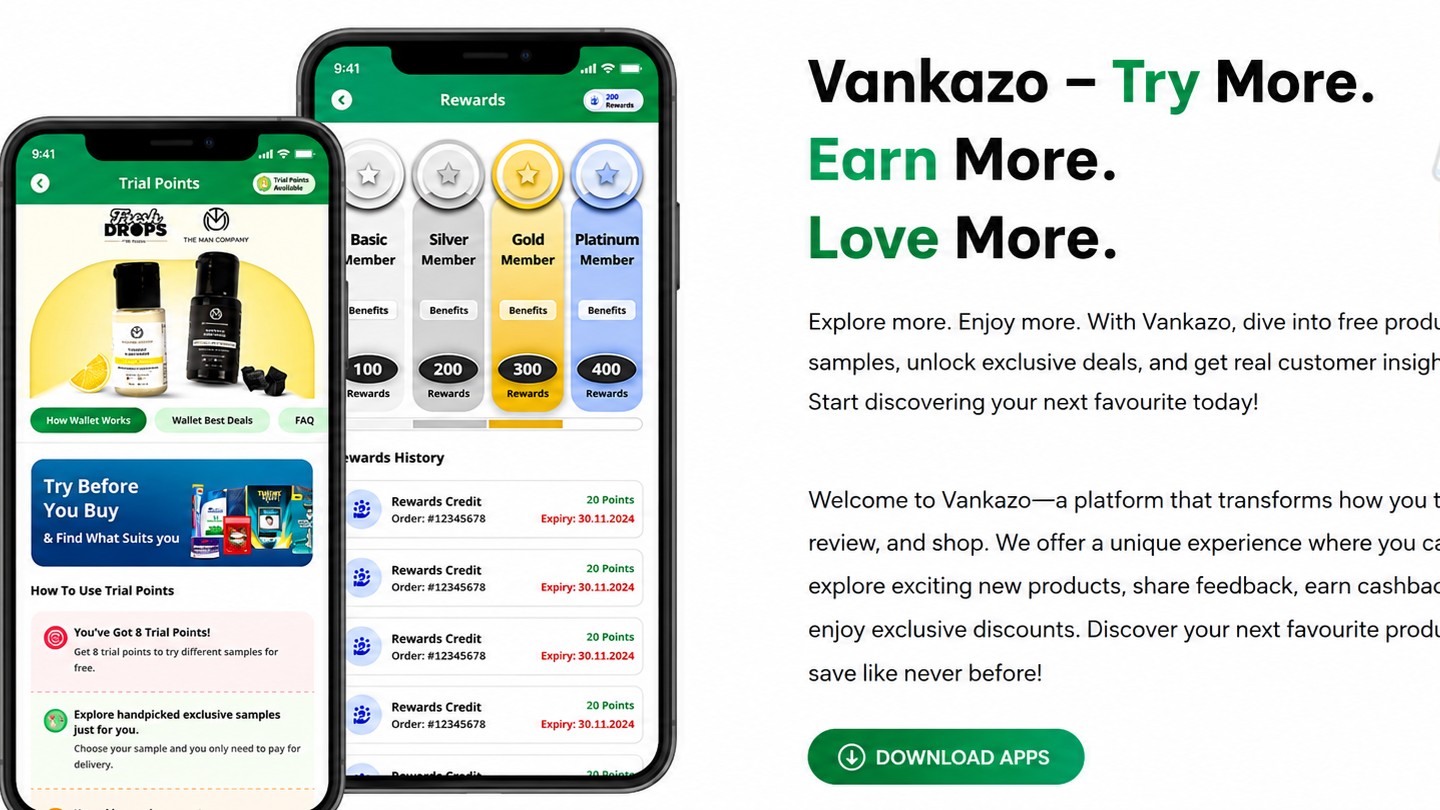 Vankazo B2B Product Sampling & E-Commerce Platform